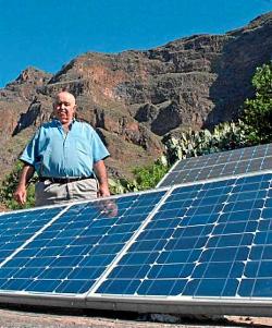 El Cabildo frena un parque de energía solar en Juan Grande