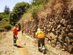 El Gobierno canario finaliza los trabajos de restauración en 20 caminos y senderos de Moya